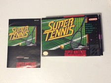 Super Tennis Super Nintendo  SNES Authentic BOX ONLY