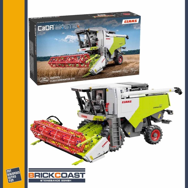 Cada C61508W Claas Dominator 370 1:18 2,4Ghz Klemmbausteine 4567 Teile-image