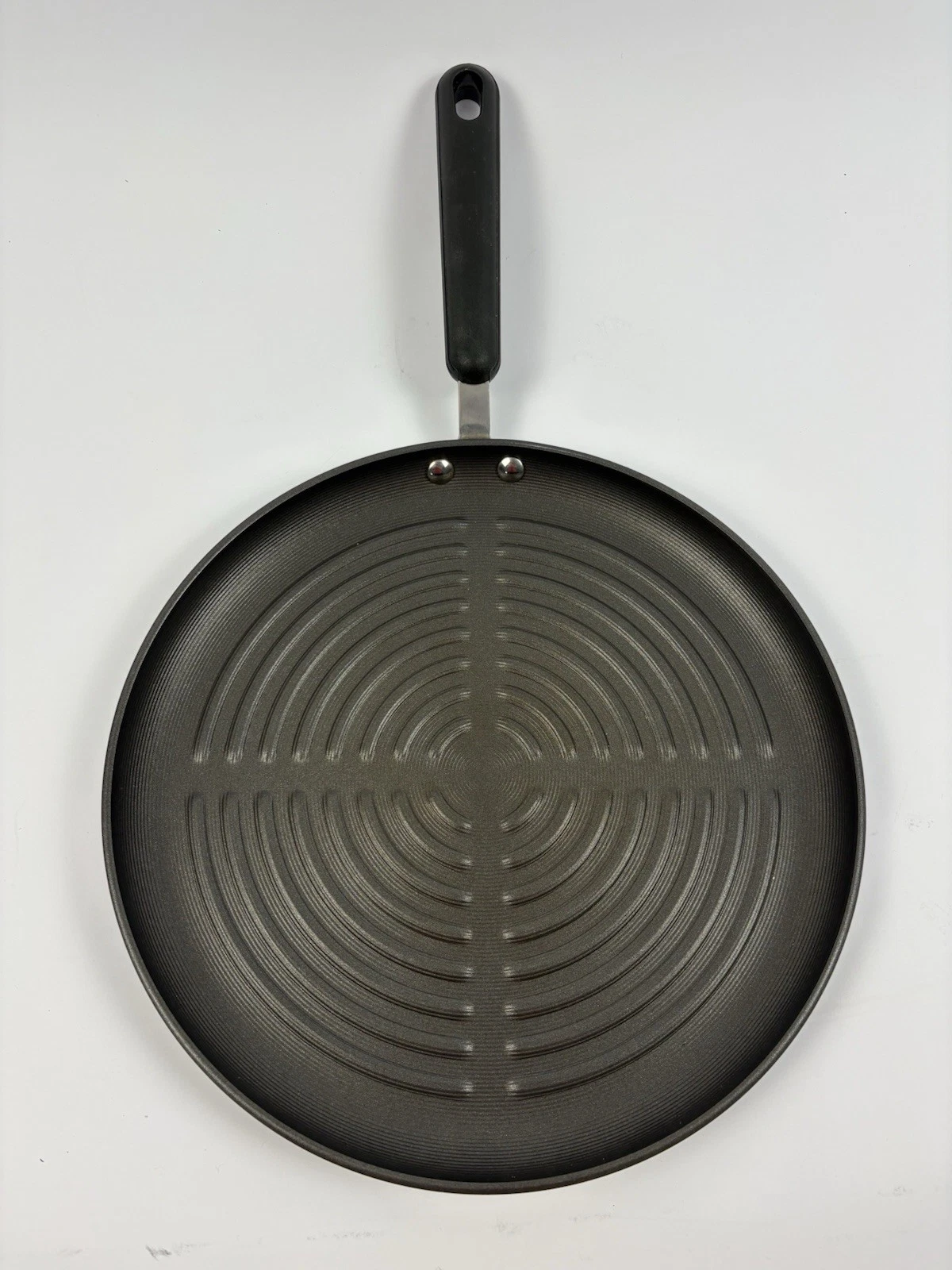 Circulon 12" Pan Non Stick Hard Anodized Circular Flat Skillet Grill Griddle Pan