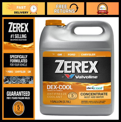 1 Gallon Dex-Cool Antifreeze Coolant Concentrate - High Performance Engine Prote