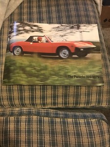 1975 Porsche 914 & 914 2.0 Factory original sales brochure great condition