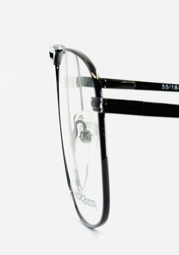 PSYCHO BUNNY PB505-2 Gunmetal Unisex Piloten Vollrand Brille 55-18-145 B:46 - Bild 9 von 13