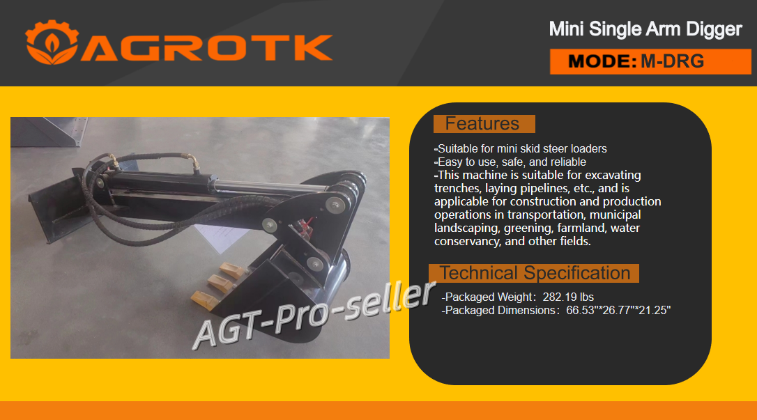 New AGT Attachments Skid Steer Fronthoe 26'' Bucket | eBay