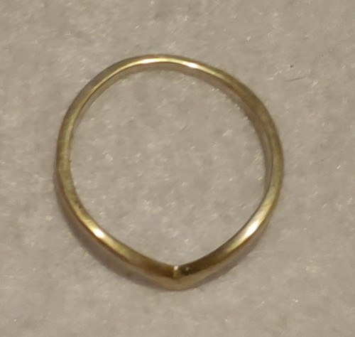 GRANDMA GRABE'S BEAUTIFUL VINTAGE STERLING SILVER BAND RING SIZE 2.5 - Afbeelding 2 van 6
