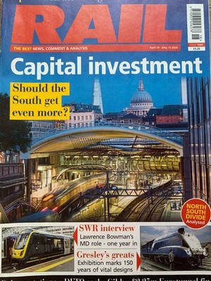 RAIL MAGAZINE 1060 - 29/04/2026 railways / transport
