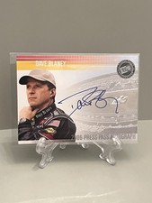2006 Press Pass Dave Blaney Authentic On-Card Auto Autograph NASCAR Trading Card
