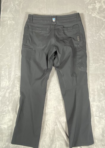 Kuhl Pants Mens 34x30 Grey Articulated Knee Ripstop Zip Pockets Hiking Camping - Picture 3 of 14
