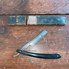 Antique Wade  Butcher Sheffield Straight Razor with Original Case