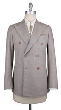 Luigi Borrelli Gray Wool Solid Sportcoat - LBA87013R8 