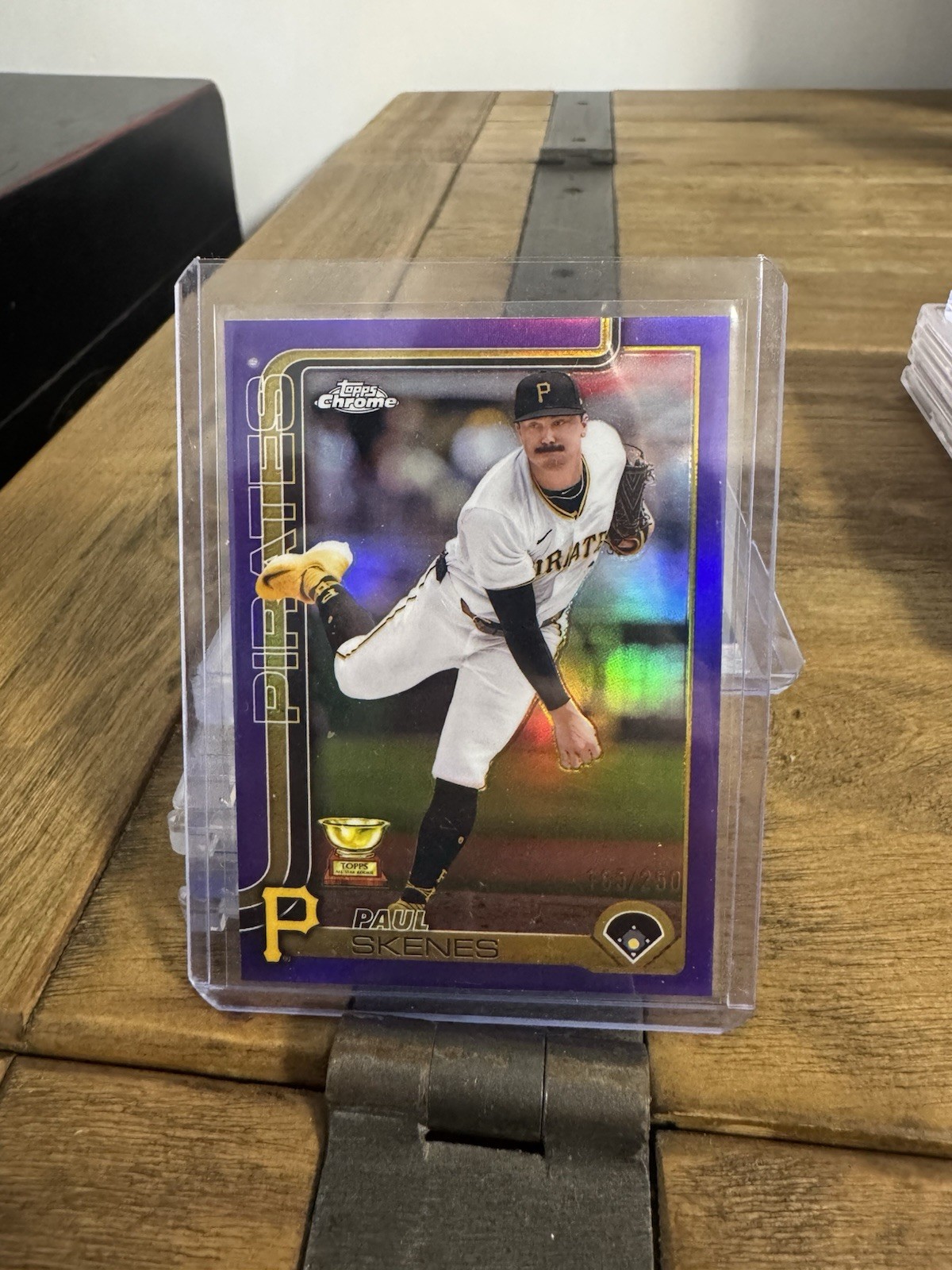 2025 Topps Chrome - Paul Skenes #300 Purple Refractor /250