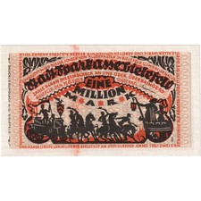 [#288976] Germany, Bielefeld, 1 Million Mark, 1923-08-11, UNC, Linen, Grabowski: