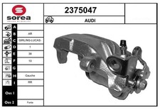 Bremssattel Hinten Links Girling-Lucas-Trw-System für Audi 80 B4 Avant 91-00