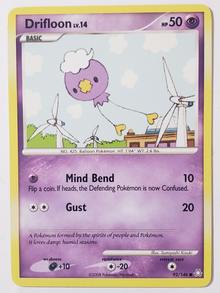 Drifloon 92/146 LP / VLP - Legends Awakened Pokemon Card