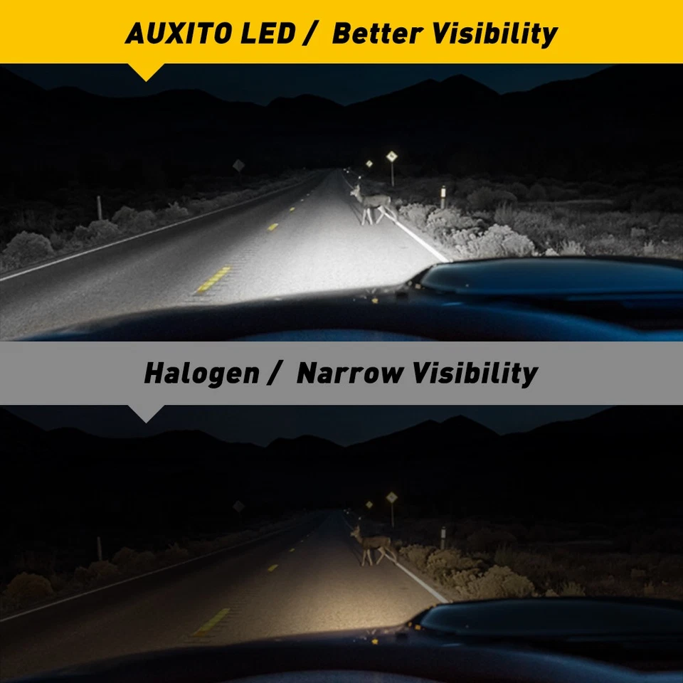 AUXITO LED PSX26W Bombillas Antiniebla Blanco Alta Potencia Bombillas de Conducción Blanco DRL 6500K Foto 4 de 4