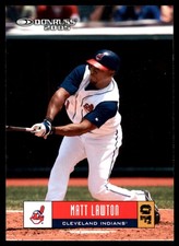 Matt Lawton 2005 Donruss #163 Indians MLB READ FREE SHIPPING AutographDen