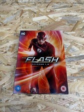Image of The Flash Seasons 1-5 DVD Box Set Series DC Comics Superhero Action-Adventure