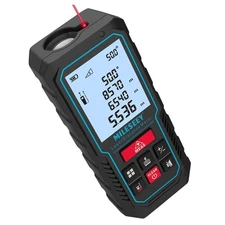 Water-Resistant 229ft Laser Measure with Electronic Angle Sensor & Reports