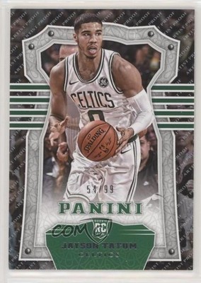 2017-18 Panini Chronicles Panini Silver 54/99 Jayson Tatum #286 Rookie RC 0n2d