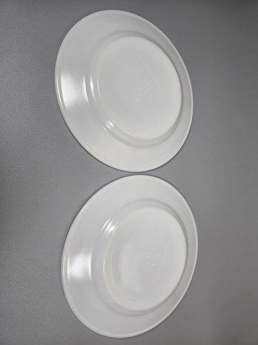 VTG PYREX Restaurant Ware White Luncheon Salad Plate 8.75" Blue Fish DW 703-17 - Picture 2 of 4