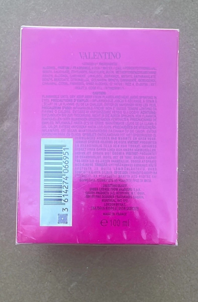 NEW Valentino Donna Born In Roma Pink EDP 3.4 oz 100ml Women's