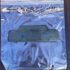 Original 1949 1950 Ford Shoebox Passenger Car Dash Mount Radio Delete Plate 1