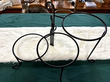 3-Tiered Cast- Iron Pie Stand - Holds 8" Pies