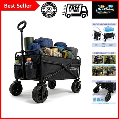 Mehrzweck Allzweckwagen Offroad Trolley Leiter klappbar Transport schwarz