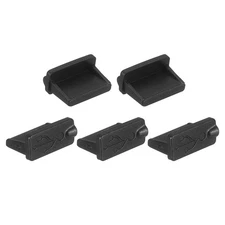 Silicone USB Port Cover, 5Pcs Computer Laptop Anti Dust Cover Dust Plug Caps