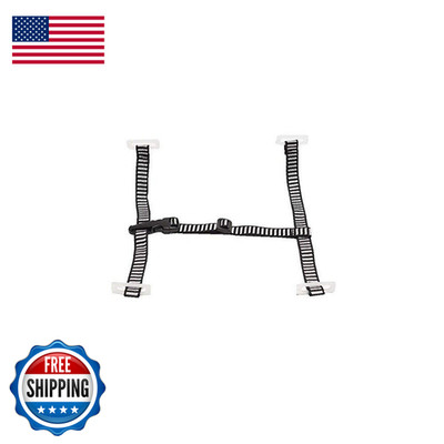 Msa 10124238 Hard Hat Chinstrap - 4-Point Suspension Attachment 3/4 Polyester