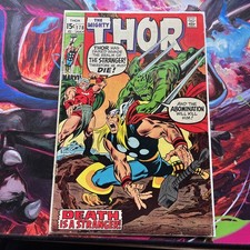 The Mighty Thor #178, Marvel Comics 1970 SILVER / BRONZE AGE