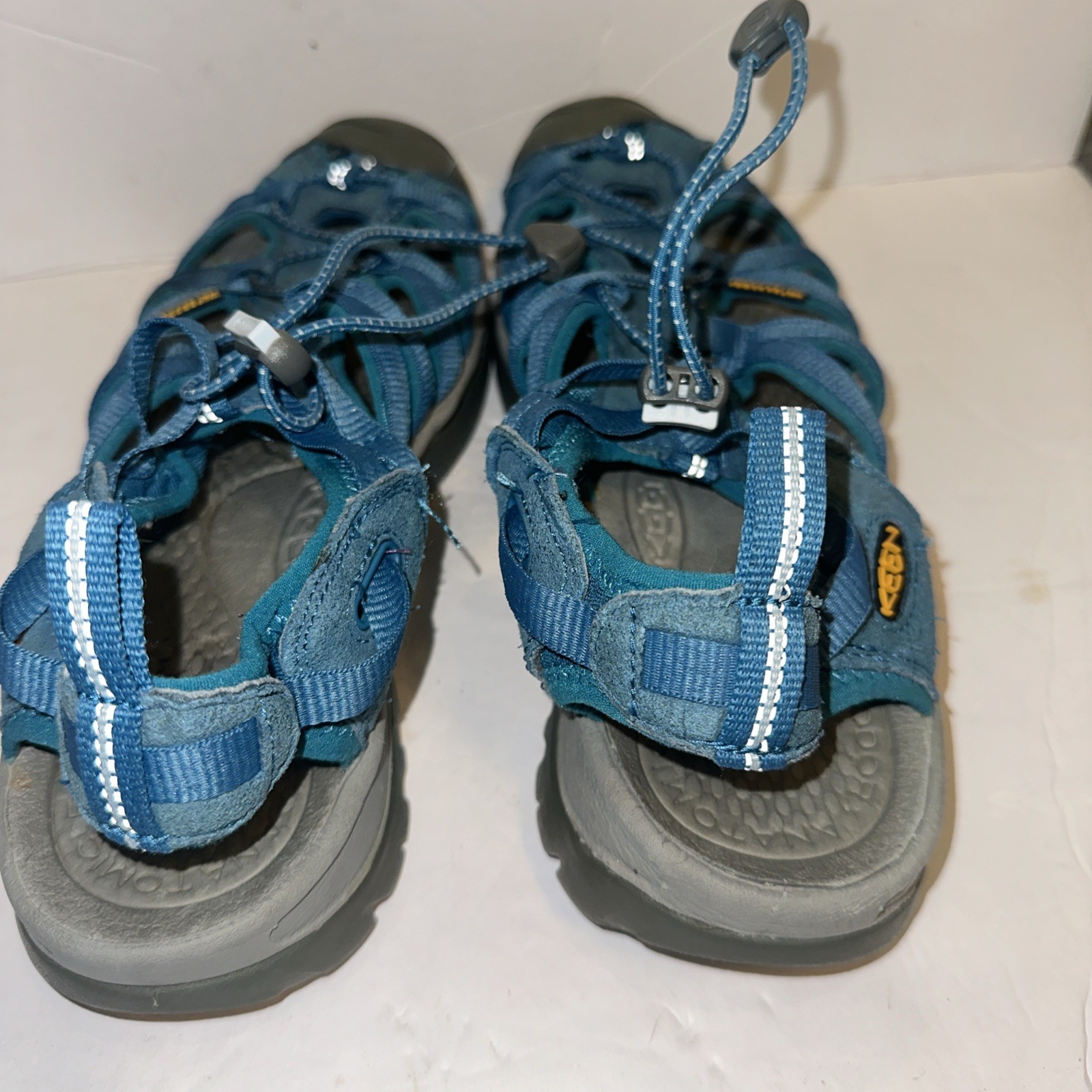 Sandali Keen Whisper Water regolabili pull toggle punta chiusa donna taglia 10 0