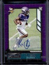 2020 Panini Playbook K.J. Osborn Rookies Signatures RC Rookie Auto #181 Vikings