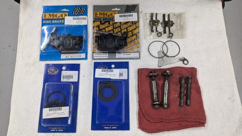 Yamaha XS XJ XV Brake Rebuild Kits Lot of Parts Emgo 91-62204/05 K&L 32-1605