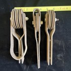Vintage LOT OF 3 BARN DOOR ROLLERS GARAGE SHED FARM — photo 6