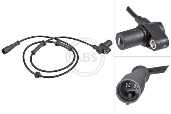 Abs Sensor Raddrehzahl A.B.S. 31958 FüR Ssangyong Korando Kj Tdic 4X4 Daewoo Fj-image