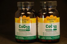 Country Life Vegan CoQ10 120x2= 240 Vegan Sof...