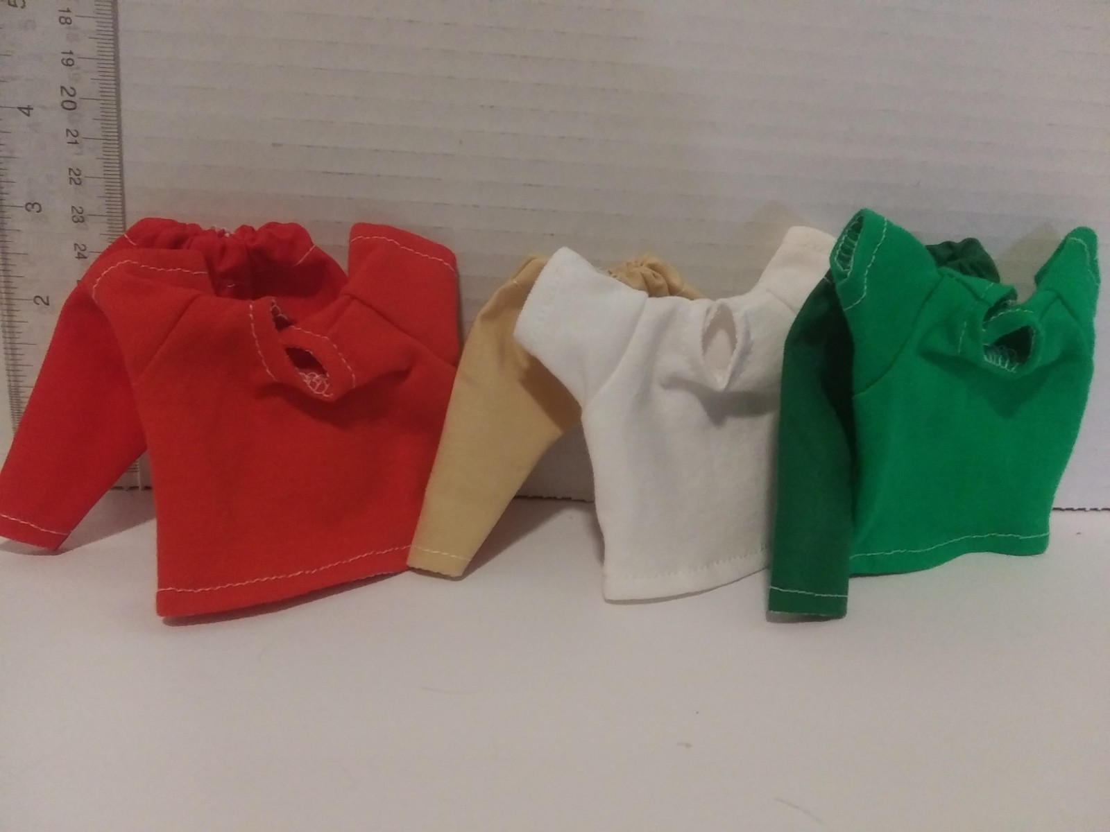 8" Doll Clothes Handmade to fit American Girl 8" Baby Doll-3 sets Pant Top  L27