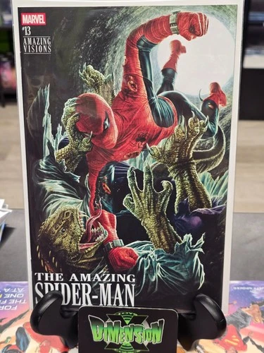 THE AMAZING SPIDER-MAN #13 2025 NM 1ST PRINT LEE BERMEJO VARIANT AMAZING VISIONS