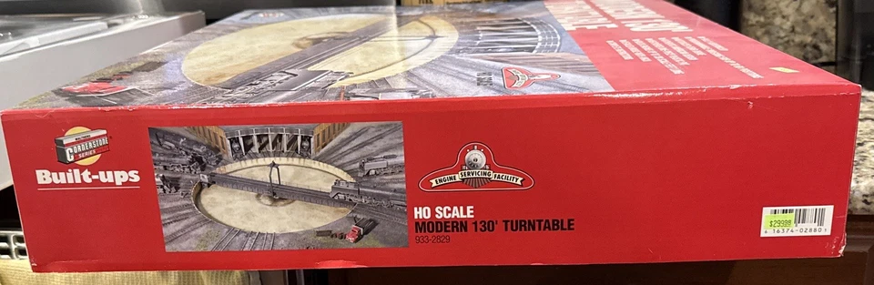 Ho Walthers Cornerstone Modern 130' Turntable 933-2829. NIB - Image 4 of 4