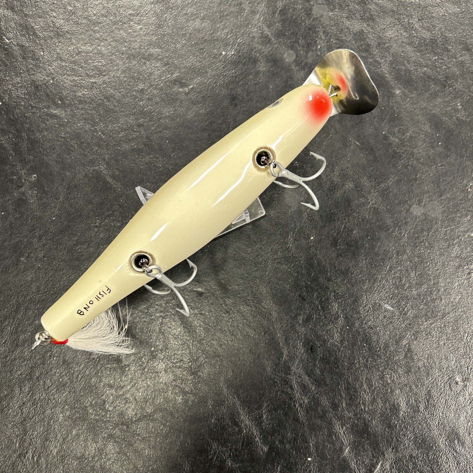 Vintage Fish On 8 “Surfster” 3oz -Surf Lure- Striper Plug  Custom - Image 2