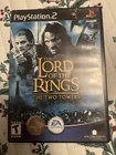 Lord of the Rings The Two Towers (PlayStation 2 PS2) Complete with Manual CIB