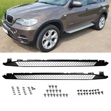 Aluminium 07-13 Trittbretter SET Schweller + ABE + Montagekit passt für X5 E70