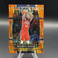 2021-22 Panini Select - Concourse Brandon Ingram #99 Orange Flash Prizm
