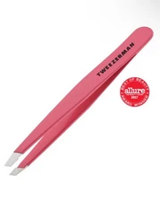Tweezerman Stainless Steel Standard Slant Tweezer Eyebrow Regular Size NWT