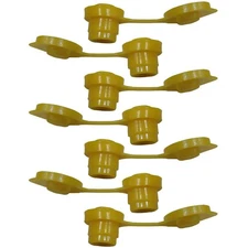 7 -Yellow Vents Replacement Cap Air Gas Can Fuel Jug Blitz Wedco Scepter Midwest