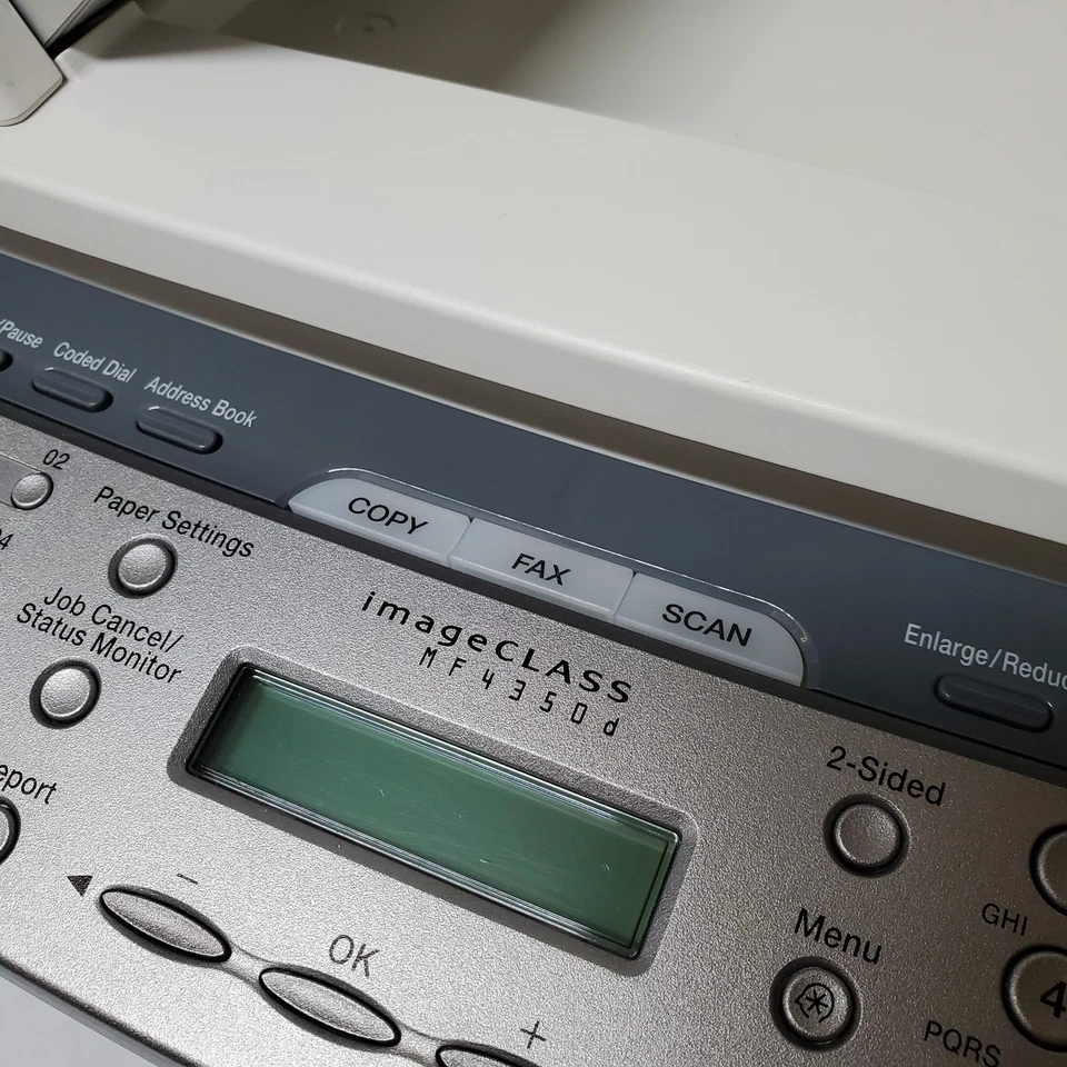 Impresora láser mono Canon MF4350d SIN TÓNER 16K páginas REPARADA *SIN BANDEJA ADF**** Foto 4 de 4