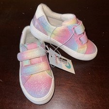 Toddler Cat Jack Multicolored Glitter Sneakers - Cat Jack Size 8 NWT