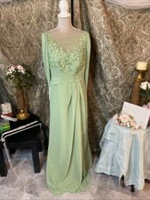 A-line Scoop Floor-Length Lace Chiffon Mother of the Bride Dress With Sequins