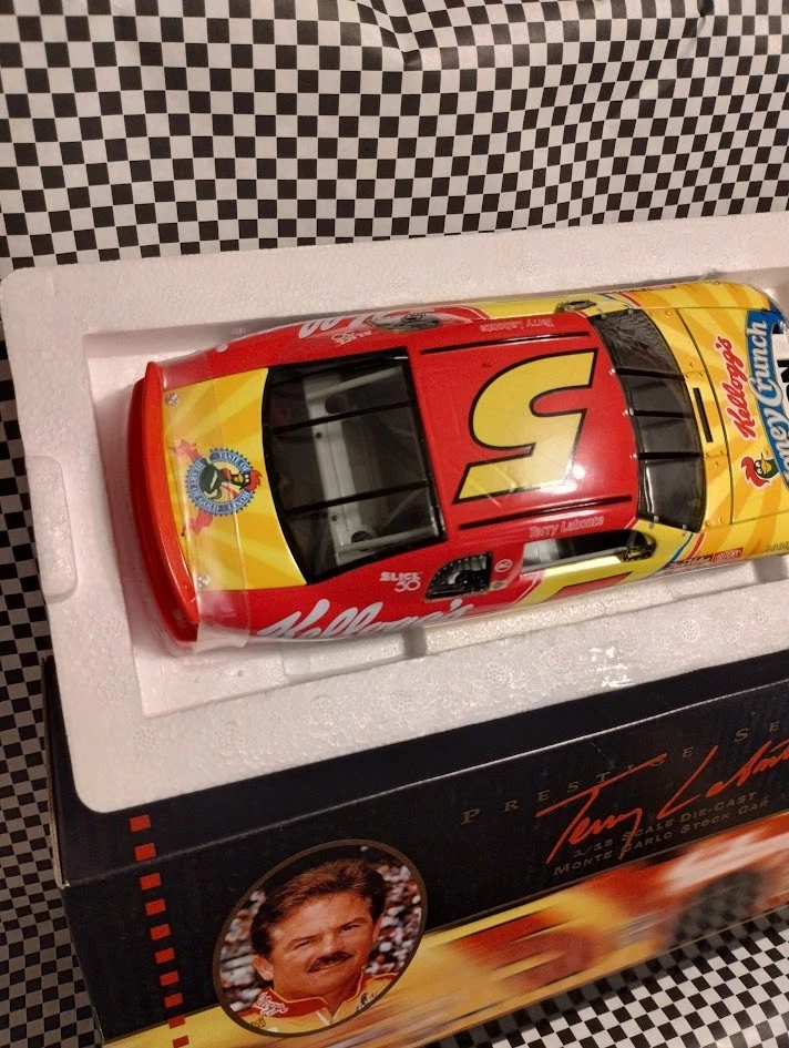Terry Labonte 1997 Kelloggs Honey Crunch Nascar 1/18 压铸 Prestige ERTL #5 — 第 3/4 张图片