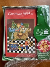 17 Vintage Plus Mark Christmas Cards & Envelopes - New & Unused In Opened Box